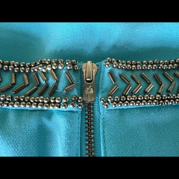 Lilly Pulitzer Women’s Sky Blue Mary Jane Lane Shift Dress with Cut Out - Picture 10 of 15